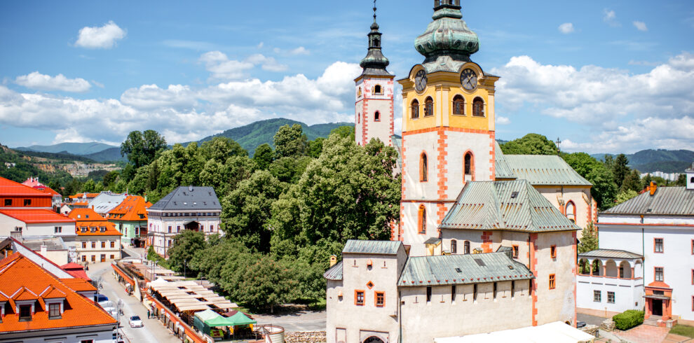 Banska Bystrica city in Slovakia